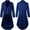 Blue, variant on Men's Steampunk Vintage Tailcoat Jacket Gothic Frock Coat Uniform,XL,Purple