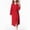 Red, variant on Women Kimono Robes Long Knit Bathrobe Lightweight Soft Knit Sleepwear after Shower Robe Womens Warm Robe Womens Towel Bathrobe Short Dressing Robe Bathrobe Womens Lightweight Robes with Pockets