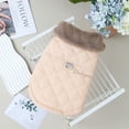 thumbnail image 3 of Dog Winter Coat - Pet Plaid Jacket Warm Vest Clothes - Dog Christmas Sweater Windproof Waterproof for Small Medium Large Dogs, 3 of 9