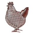 thumbnail image 5 of Open Geometric Frame Metal Chicken Sculpture, 5 of 6