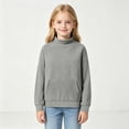 thumbnail image 5 of Hurxie Girls Long Sleeve Shirts Crewneck T-Shirts, Kids Crewneck Sweatshirt for Girls 130, 5 of 6
