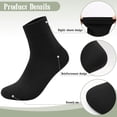thumbnail image 7 of VEGCOO Cotton Mid-Calf Crew Socks 10 Pairs for Casual Athletic Daily Wear, 7 of 7