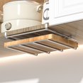 thumbnail image 3 of Hyasfey Chopping Board Rack Under-Cabinet Cutting Board Holder Strong Load-bearing Heavy-Duty Cutting Board Hanging Rack, 3 of 8