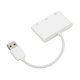 thumbnail image 4 of HUB USB 2,0, portátil, ultradelgado, Plug and Play, intercambio en caliente, alta velocidad, amplia compatibilidad, divisor USB para ordenador portátil de escritorio, 4 of 8