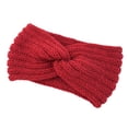 thumbnail image 2 of Diadema de ganchillo Sonducket estilo Simple transpirable para El sudor color rojo azufaifo, 2 of 6