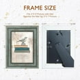 XUANLUO 3 Pack 5x7 Inch Picture Frames Farmhouse Rustic Vintage