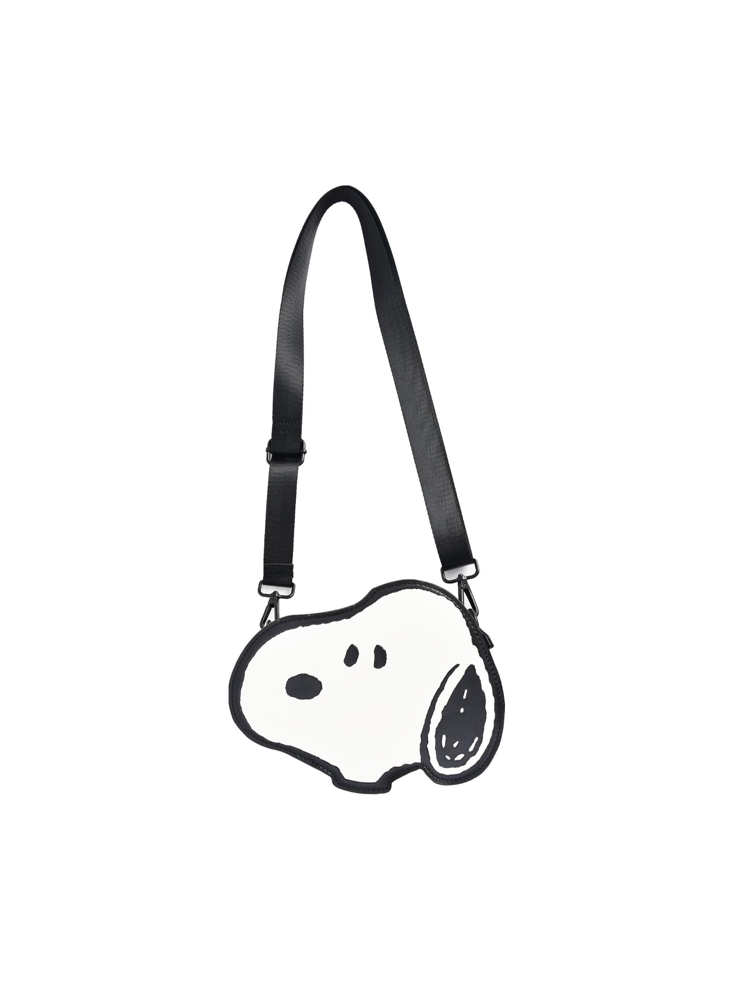 Peanuts Crossbody Bag, Mini Adjustable Shoulder Bag for Men and Women, Snoopy