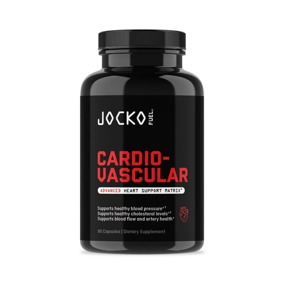Jocko Cariovascular Support, Blood Pressure, Cholesteral, Arterial Health, Circulation, 90 Capsules