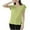 Green, variant on Women's Soft Cotton V Neck Pajama Top Loose-Fit Sleepwear,Short Sleeve Nightshirt Comfortable Basic Loungewear