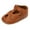 Brown, variant on Odeerbi Infant Girls Non Slip Prewalker Toddler Baby Cute Shoes 2025 Fashion Non-slip Shoes Soft Sole Sandals Princess Shoes Brown 0-6 Months