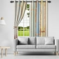 thumbnail image 6 of Lfeey Blackout Curtains, Top Grommets for Bedroom/Living Room, Vintage Brown, 42x84 inch, Set of 2, 6 of 6