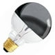 Bulbrite Pack de (6) Ampoules à Incandescence Demi-Chrome G25 de 40 Watts avec Lumière Blanche Chaude de Base Moyenne (E26) 2700K – image 1 sur 2