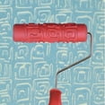 thumbnail image 3 of 7-Inch Assorted Embossed Pattern Painting Roller Wood Pattern Painting Roller with Plastic Handle 13, 3 of 3