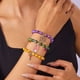 thumbnail image 4 of Set de pulseras de Papá Noel con muñeco de nieve con árbol de Navidad - Pulseras festivas de aleación de 3 piezas para mujer, joyería navideña multicolor con cuentas, ajustable de 7 pulgadas, 4 of 6