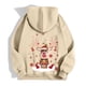 thumbnail image 5 of WILLBEST Sudadera de Mujer con Estampado Navideño, Cremallera, Manga Larga, Bolsillo, Cordón Ajustable y Capucha Informal 2159 XX-Grande, 5 of 8