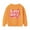 Orange, variant on Mikilon Sweatshirts for Girls Size 3-8 Plus Velvet and Thicken Clothes Comfortable Cute Printed Long Sleeve Shirts Fall and Winter Casual Thermal Pullover Clothes