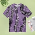 thumbnail image 4 of Animal Print Patterns Women's T-Shirt Short Sleeve T Shirts Tops Tee Ladies Loose T, 4 of 6