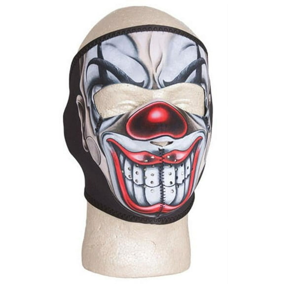 Zan Headgear Full Face Neoprene Facemask Chicano Clown