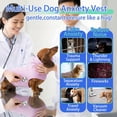 thumbnail image 4 of Anxiety Vest for Small Dogs | Dog Calming Vest for Separation,Soft Dog Anxiety Shirt,Anxiety Jacket for Dogs with Ear Wrap to Reduce Noise Stress,Fireworks,Thunderstorm, 4 of 7