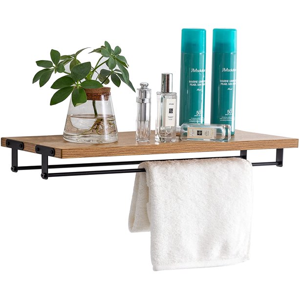 XINMICS Floating Shelves Wall Mounted Storage Shelves, Floating Shelves