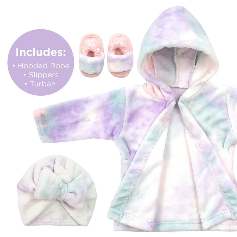Baby robe deals and slippers