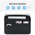 thumbnail image 4 of Funda para portátil de 14 pulgadas con múltiples bolsillos para computadora portátil de 14 pulgadas, protección impermeable, 4 of 4