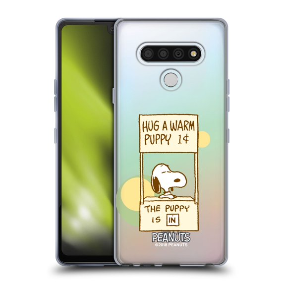 Head Case Designs Officially Licensed Peanuts Snoopy Hug Warm Soft Gel Case Compatible with LG Stylo 6