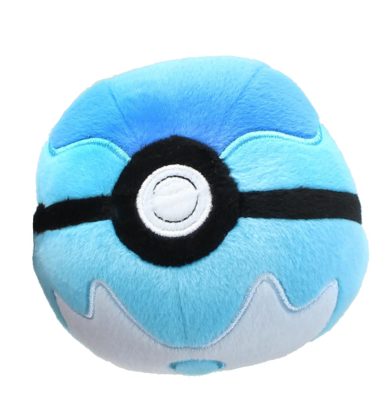 1pc Pokemon 2.5" Quick Ball Blue and Yellow with Minifigure Pop Open USA Shipper 