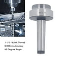 thumbnail image 3 of Boring Head Shank, Milling Tool Holder High Carbon Steel Easy Installation 1-1/2-18UNF Thread  for Machining Inner Hole Ends, 3 of 7