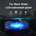 thumbnail image 4 of ZWANV Tableau d'Instruments Numériques LCD de Voiture 12,3 Pouces Compteur de Vitesse Adapté pour Benz Violet LCD, 4 of 8