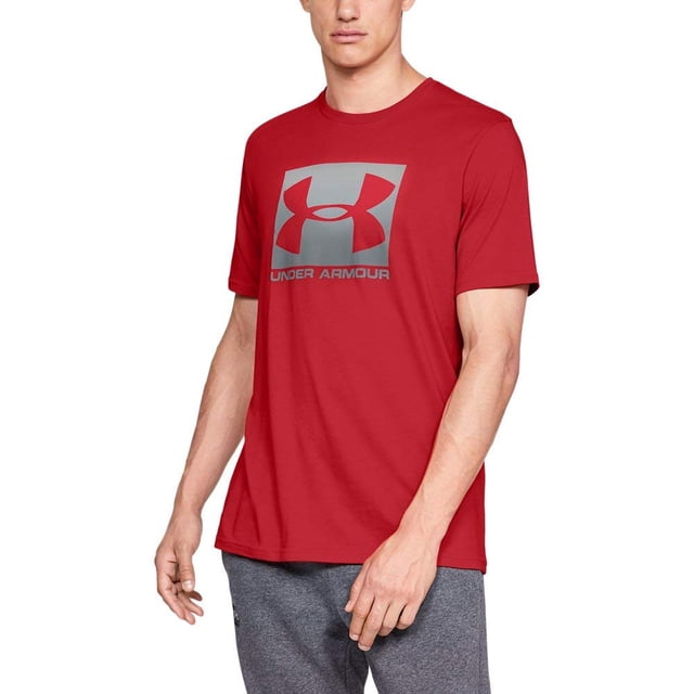 Camiseta Under Armour UA Boxed Sportstyle de Manga Corta XXL Roja