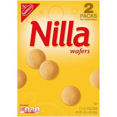 Nilla Wafers Vanilla Wafer Cookies (30 oz.) pack of 2