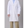 thumbnail image 2 of Medline Propel Full Length Lab Coat, White, Unisex, 80/20, XL, TALL, 2 of 2