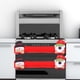thumbnail image 4 of Manoplas navideñas para perilla de nevera, cubierta para perilla de puerta de microondas Dacor para adorno de Año Nuevo Likrtyny Para estrenar, 4 of 6