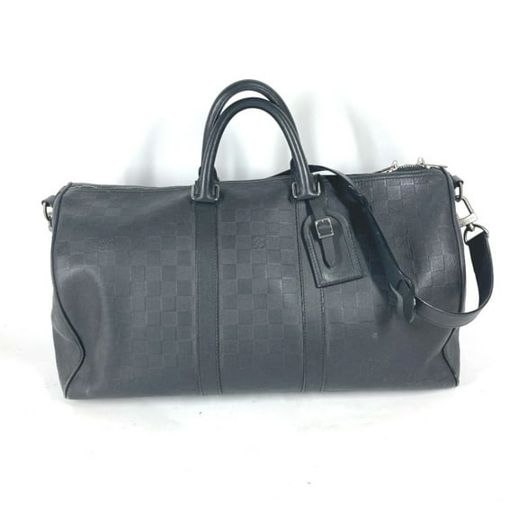 Pre-Owned LOUIS VUITTON N41145 Damier Infini Keepall Bandouliere 45 2WAY bag Travel... (Fair)