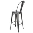 thumbnail image 6 of Tolix Bar Stool Charcoal - Hi Gloss - With Back, 6 of 8