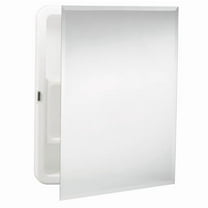 MP109 Mirror Medicine Cabinet - Silver Metallic - 16 x 20 x 4.75 in.