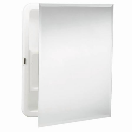 MP109 Mirror Medicine Cabinet - Silver Metallic - 16 x 20 x 4.75 in.