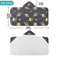 thumbnail image 3 of joogoo Astronaut Planet Space Kids Hooded Beach Towel Baby Bath Towel 23.5"x50", 3 of 7