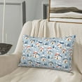 thumbnail image 6 of Binfone cute Mushroom Village Standard Size Pillowcase, Long Staple Pure Cotton Envelope Closure Pillow Cover (Pillow core not included),14"x20", 6 of 7