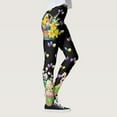 ATIENUBEE Women Yoga Leggings Easter Day For Women Print High Waist