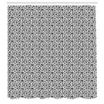 thumbnail image 2 of Ambesonne Luau Shower Curtain, Flourish Pattern Hibiscus Art, 69"Wx70"L, Taupe Grey, 2 of 4