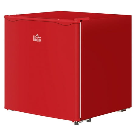 Mini Freezer 1.1 Cu.Ft, Compact Upright Freezer, Red - Countertop Freezer for Apartment, Dorm, Office, RV, Removable Shelf