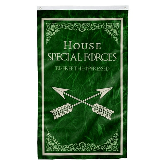Cayyon House Special Forces Flag 3x5Feet Military Banner with 2 Brass Grommets