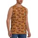 thumbnail image 2 of Balery Dachshund And Ball Camisetas sin mangas para hombre, absorbe la humedad y protege contra el mal olor.-3X-Large, 2 of 7