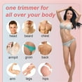 thumbnail image 4 of Lemulegu Electric Women's Body & Pubic Hair Trimmer Bikini Trimmer, 4 of 10