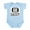 Sky Blue, variant on CafePress - Go DADDY Infant Bodysuit - Baby Light Bodysuit, Size Newborn - 24 Months