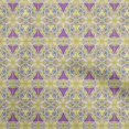 thumbnail image 1 of oneOone Velvet Light Yellow Fabric African Sewing Craft Projects Fabric Prints By Yard 58 Inch Wide, 1 of 4