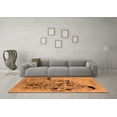 thumbnail image 3 of Ahgly Company Indoor Rectangle Oriental Orange Industrial Area Rugs, 6' x 9', 3 of 4