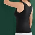 thumbnail image 3 of Antqov Thermal Tank Top Women, Solid Color Skinny with Built in Pads Seamless Sleeveless Base Layer Tops, Fall Winter Casual Comfortable Warm Underwear Vest, 3 of 4